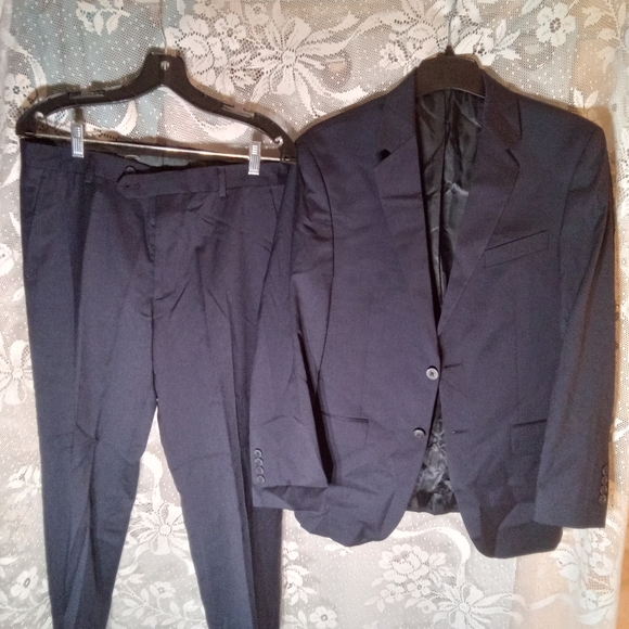 Pronto Uomo Other - SOLD NWOTGS Pronto Uomo Platinum Men's Wool Dark Blue Suit Coat38r32w Pts38r32w